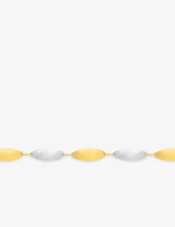 Bracelet fantaisie 2 ors 750 ‰ SO OR