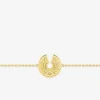 Bracelet fantaisie acier doré 19 cm SO OR