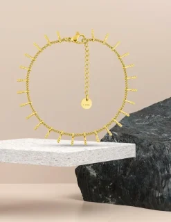 Bracelet fantaisie en acier doré SO OR