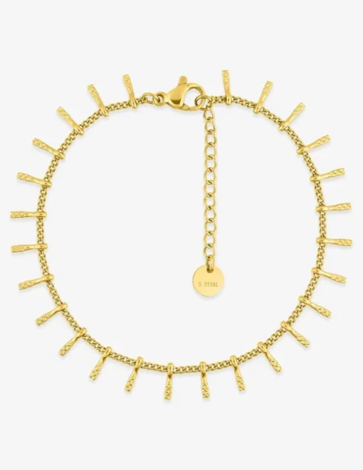 Bracelet fantaisie en acier doré SO OR