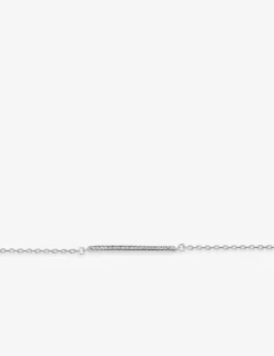 Bracelet fin en argent 925 ‰ rhodié SO OR