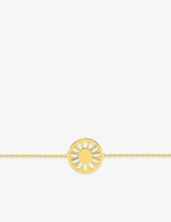 Bracelet fleur en plaqué or SO OR