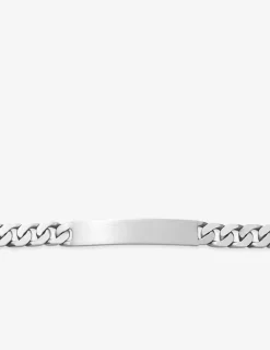 Bracelet gourmette argent 925 ‰ à graver SO OR