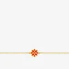 Bracelet Harmonie Or jaune 375‰ et laque corail SO OR