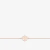 Bracelet Harmonie Or rose 375‰ et laque ivoire SO OR