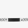 Bracelet homme acier tendance souple avec motif central SO OR