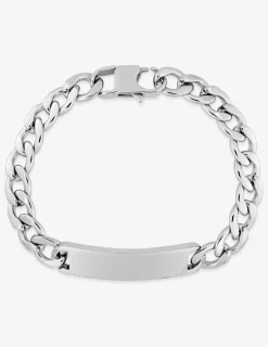 Bracelet identité en acier pour homme SO OR