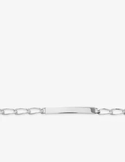Bracelet identité maille cheval en argent 925 ‰ poli SO OR