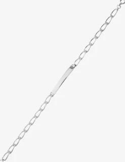 Bracelet identité maille cheval en argent 925 ‰ poli SO OR