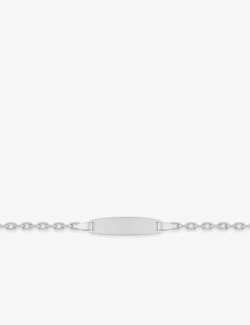 Bracelet identité pour bébé, argent 925 ‰ rhodié SO OR