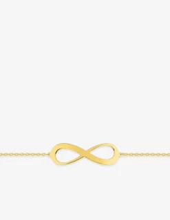 Bracelet infini personnalisable plaqué or SO OR