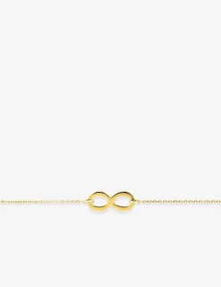 Bracelet infini plaqué or SO OR