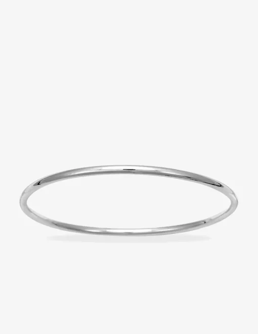 Bracelet jonc argent 925‰ fil rond 3 mm SO OR