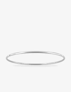 Bracelet jonc en acier gris, fil rond 2 mm SO OR