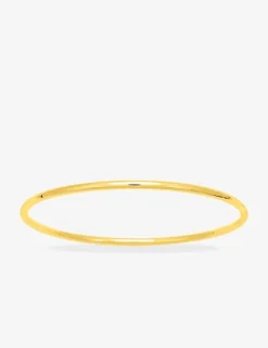Bracelet jonc fermé plaqué or SO OR