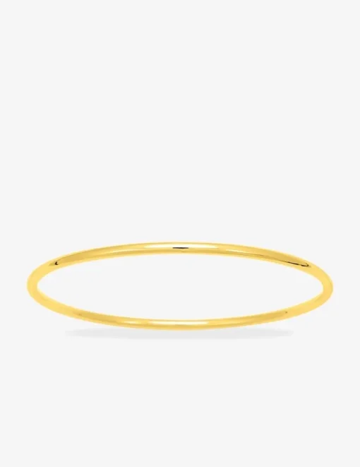 Bracelet jonc fermé plaqué or SO OR