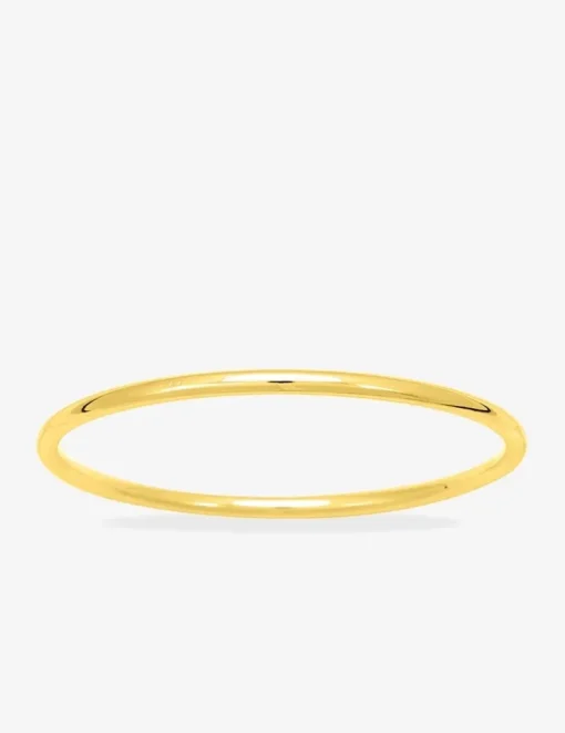Bracelet jonc fermé plaqué or SO OR