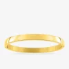Bracelet jonc ouvrant 6 mm acier doré SO OR