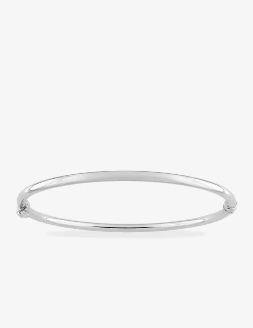 Bracelet jonc ouvrant en or blanc 375 ‰ SO OR