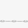 Bracelet losanges ondulés argent 925‰ rhodié SO OR