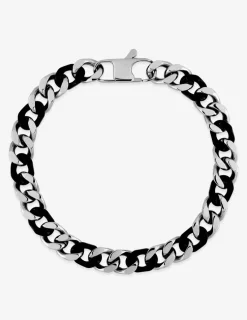 Bracelet maille fantaisie bicolore SO OR
