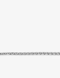Bracelet maille palmier en argent 925 ‰ rhodié SO OR