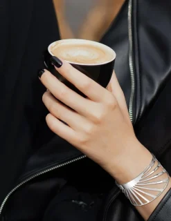 Bracelet Manchette en acier SO OR