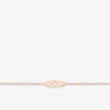 Bracelet Mélodie Or rose 375‰ et laque ivoire SO OR