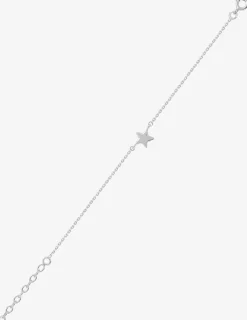 Bracelet motif étoile en argent 925 ‰ rhodié SO OR