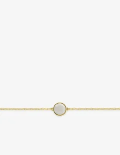 Bracelet nacre or jaune 375‰ SO OR