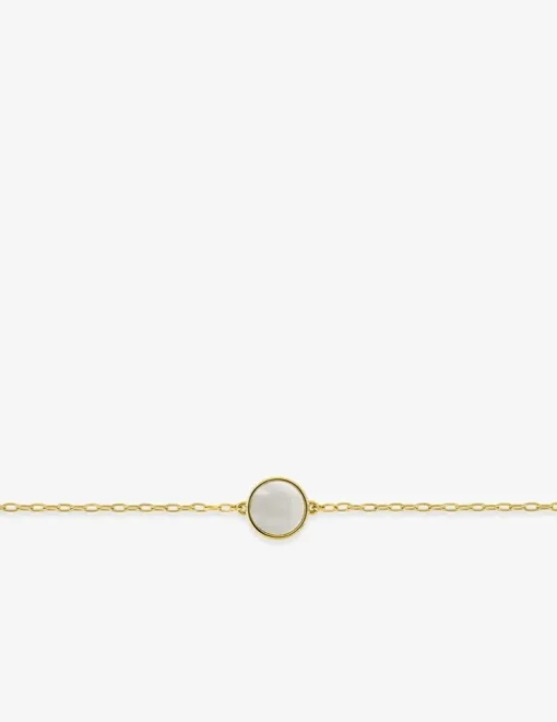 Bracelet nacre or jaune 375‰ SO OR