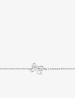 Bracelet nœud argent 925‰ rhodié SO OR