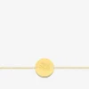 Bracelet or 750 ‰ jaune avec jeton arbre de vie SO OR