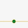 Bracelet or jaune 750 ‰ malachite SO OR