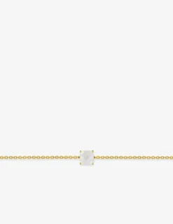 Bracelet or jaune 750 ‰ pierre de lune SO OR