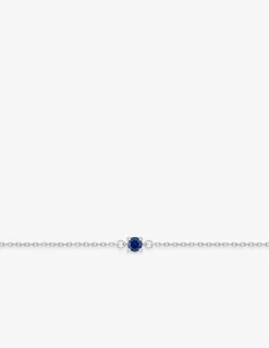 Bracelet oxyde de zirconium bleu en argent 925‰ rhodié SO OR
