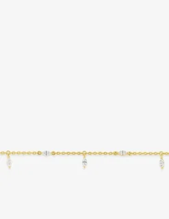 Bracelet Plaqué or & oxydes de zirconium SO OR