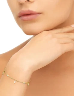 Bracelet Plaqué or & oxydes de zirconium SO OR
