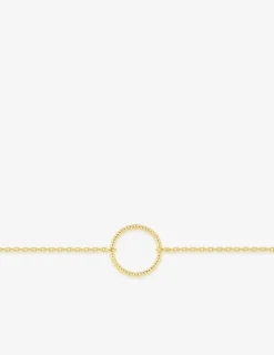 Bracelet plaqué or avec anneau SO OR