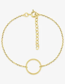 Bracelet plaqué or avec anneau SO OR