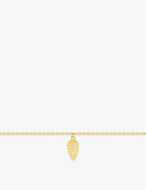 Bracelet plaqué or et motif pendant SO OR