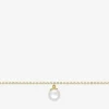 Bracelet plaqué or et perle 6 mm SO OR