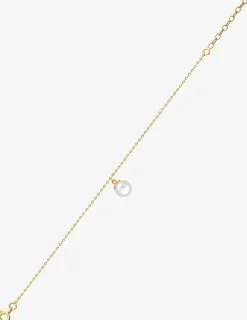 Bracelet plaqué or et perle 6 mm SO OR