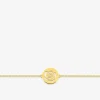 Bracelet plaqué or jeton rose SO OR