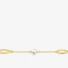 Bracelet plaqué or perles et motifs de goutte SO OR