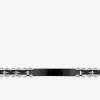 Bracelet pour homme en acier noir et gris SO OR