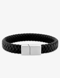 Bracelet pour homme en acier et matière synthétique SO OR
