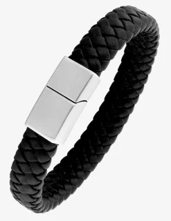 Bracelet pour homme en acier et matière synthétique SO OR