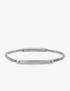 Bracelet rigide en acier SO OR