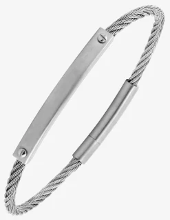 Bracelet rigide en acier SO OR